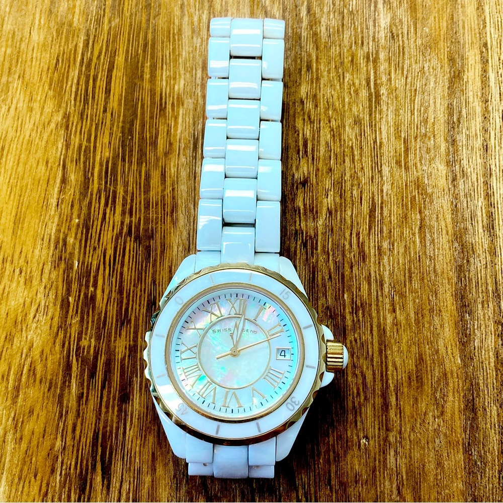 Beautiful Swiss Legend Karamica watch.